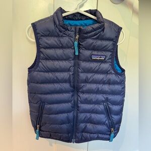 Patagonia Blue Puffer Down Vest size 3T